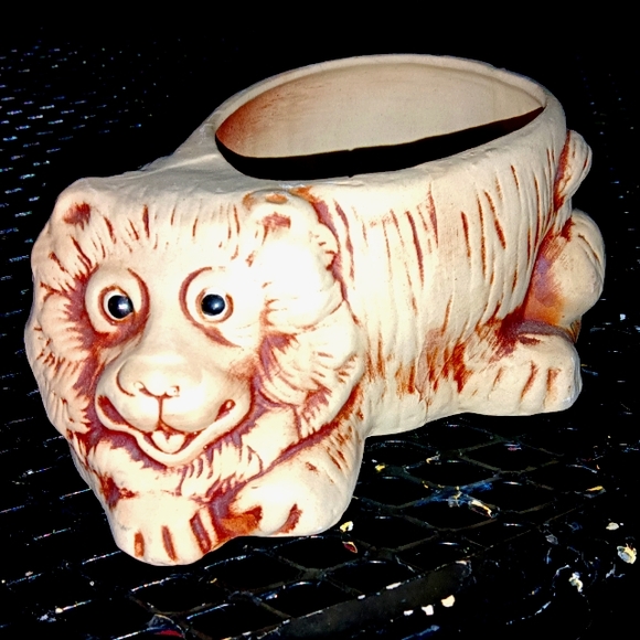 Tiger Planter Vintage 50's RARE !! - Picture 1 of 5